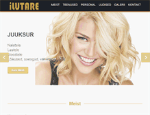 Tablet Screenshot of ilutare.ee